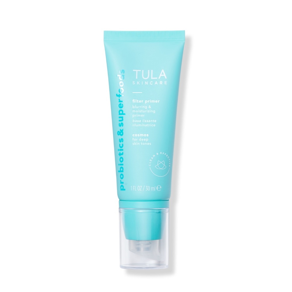 TULA Blurring & Moisturizing Filter Primer in Luna Fair/Light 1oz $38 NIB